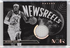 2022-23 Panini Noir Newsreels Jerseys 6/75 Buddy Hield #NJ-BHD 18jt