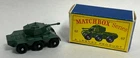 VGC Vtg Matchbox #67 Saladin Armoured 6X6 Military Toy Car Model With Box (P)