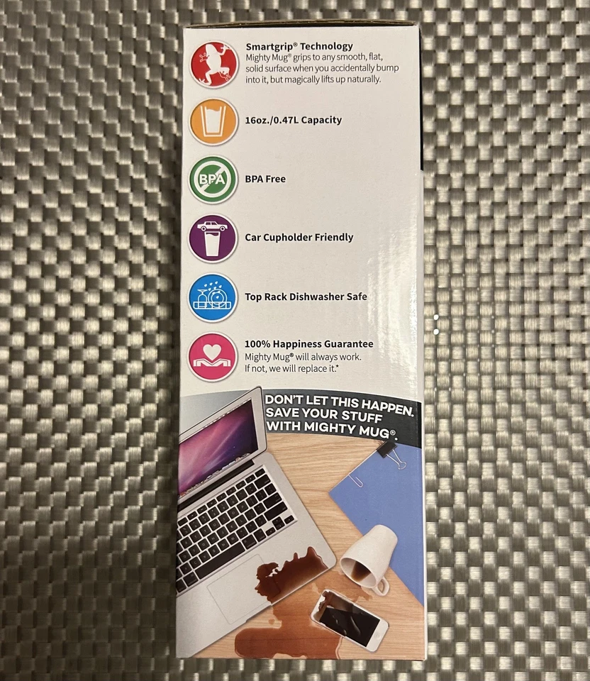 NEW Mighty Mug 16 Oz Tumbler in Black, No Spill - Image 4 of 4