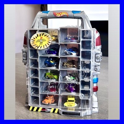 Vintage 2003 Hot Wheels 12 Atomix Mini / Micro Vehicles With Case