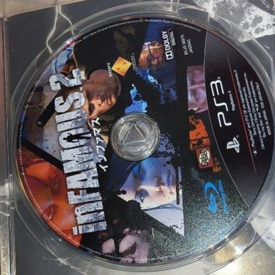 inFAMOUS 2 PlayStation3 PS3 Sony Disc Only Used Tested Japanese ver