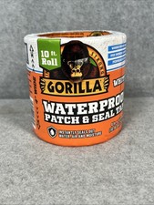 Gorilla Waterproof Patch  Seal Tape - 4 in x 10 ft White