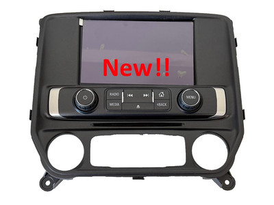 Sierra radio LCD Driver Information Screen CD display panel control 2014 - 2016
