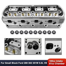 Aluminum Sbf 185cc61cc Cylinder Head For Ford Small Block 289 302 351w 5.0l V8 Aluminum Sbf 185cc61cc Cylinder Head For Ford Small Block 289 302 351w 5.0l V8