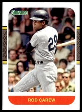 2021 Donruss Rod Carew Minnesota Twins #250