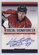 2013-14 Panini Playbook Social Signatures Karl Alzner #SS-KZ Auto 2d8