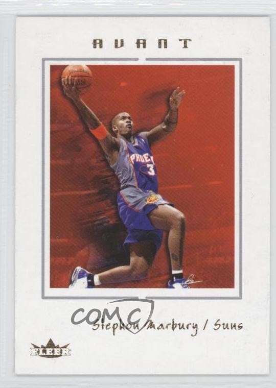 2003-04 Fleer Avant Stephon Marbury #12 0b1