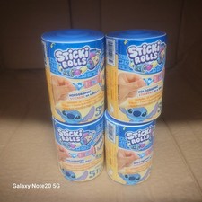 Lot Of 4 Pieces Disney Lilo & Stitch  Sticki Rolls Bracelet  Capsule Box NEW