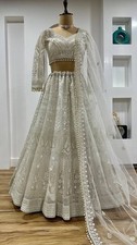 Bollywood Style Indian net Lehenga   Designer Festive Wear for Women"