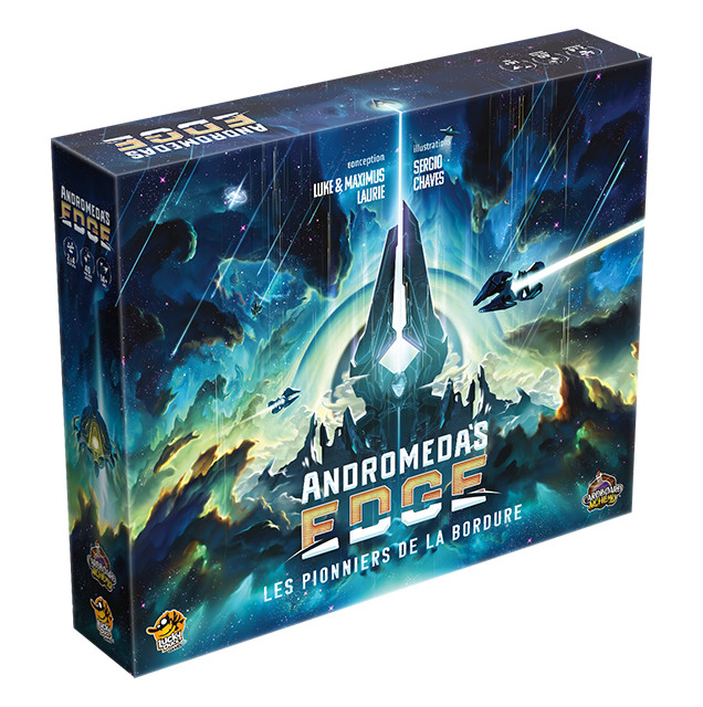 Andromeda's Edge jeu neuf Lucky Duck Games pour passionnés de stratégie spatiale experte