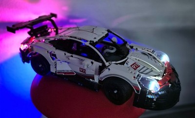 LEGO TECHNIC, Porsche 911 RSR, 42096, Beleuchtung, OVP
