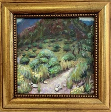 Big Bend Ranch State Park Texas Original Landscape Painting Southwest Desert Art