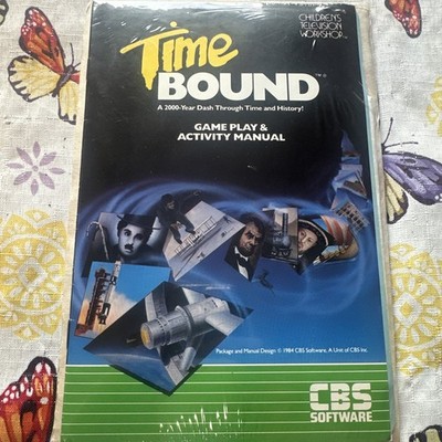 Time Bound / Timebound Commodore 64 / C128 CBS Software 1984 Complete 5.25