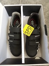 Northwave Size 41 Black  Carbon Reinforced Cycling Shoes SPD Compatible