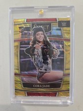 Cora Jade 2022 Prizm WWE #65 Gold 08/10 Rookie