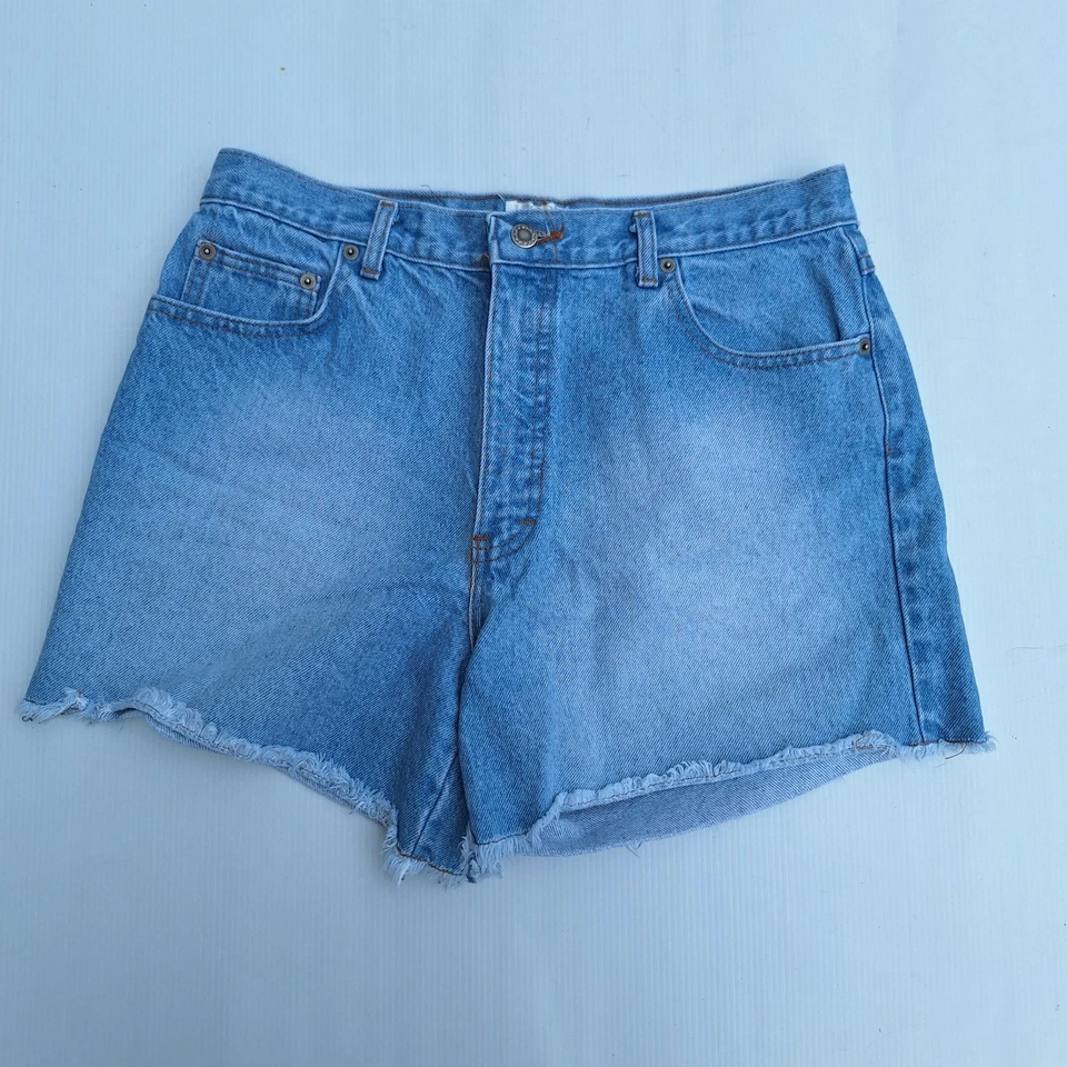 Pantalones Cortos De Colección Moda International The London Jean Talla 12 Años 80 90 Hechos en EE. UU. Playa T432 Foto 4 de 4