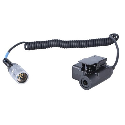 U94 6Pin Plugs PTT Cable Hunting Headsets Adapter PTT for AN/PRC148 & AN/PRC152