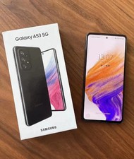 💯Samsung Galaxy A53 5G SM-A536U -128GB Black (Full Unlocked) Brand New Sealed💯
