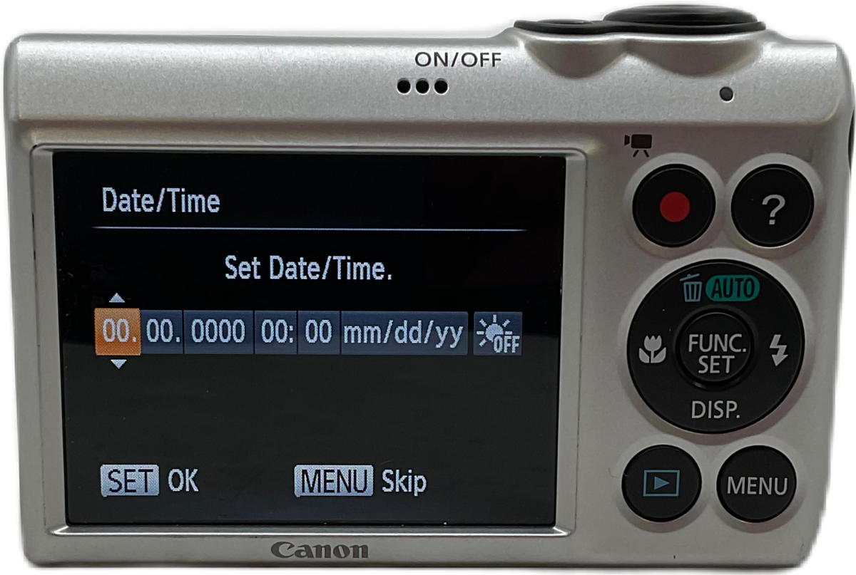 Canon PowerShot A810 16MP Point and Shoot Digital Camera Silver | eBay