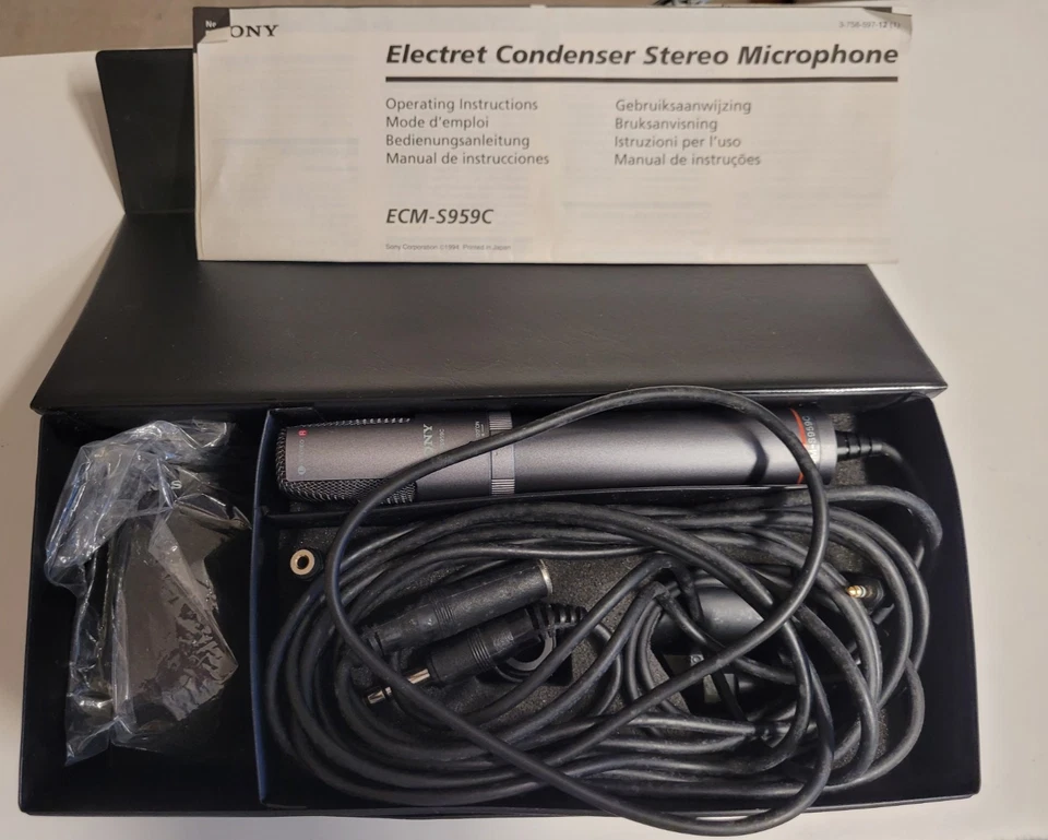 Mikrofon Sony ECM S959C
