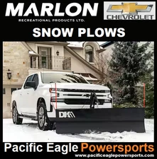 Chevy SnowBear 88" x 26" Universal Mount T-Frame Snow Plow Kit w/ Winch & Remote