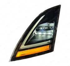 QSC Full LED Replacement Headlight w/ DRL Left Driver side for Volvo VNL 18-25