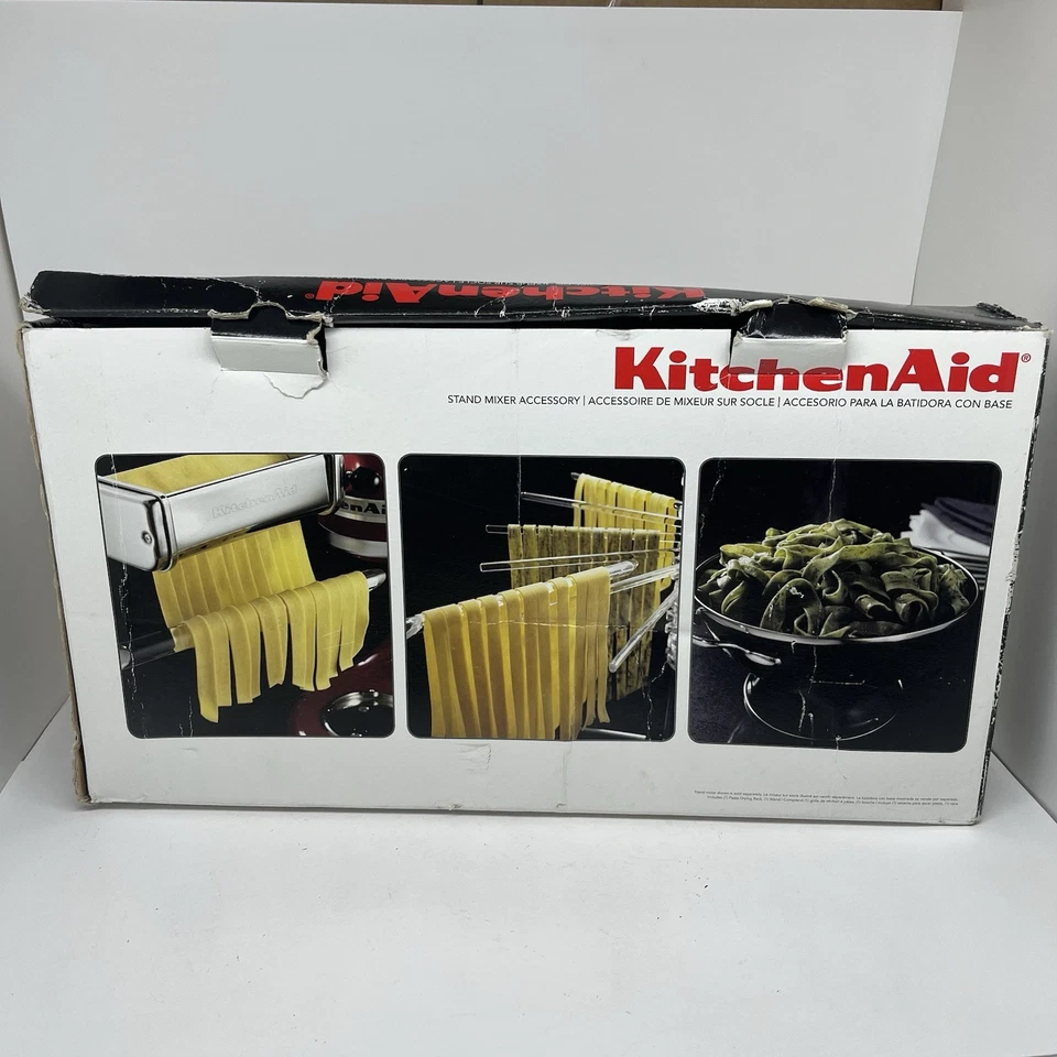 Kitchen Aid Pasta Drying Rack Sixteen 8” Arms Folds Flat For Storage - Image 4 of 4