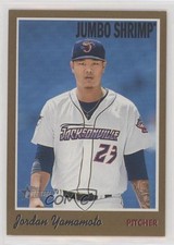 2019 Topps Heritage Minor League Edition Gold 1/15 Jordan Yamamoto #57 fm0