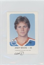 1982-83 Red Rooster Edmonton Oilers Grocery Store Issue Andy Moog #35 1d0j