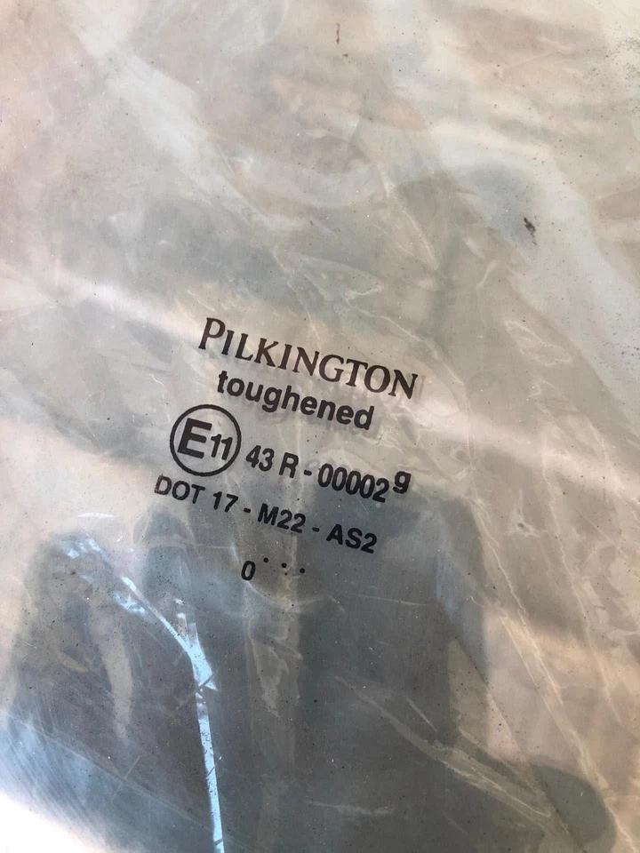 Jaguar S-Type 2000-2008 puerta delantera ventana de vidrio con pasajero tintado derecho OEM Foto 4 de 4