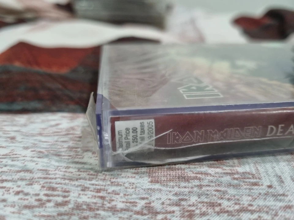 Iron Maiden Death On The Road INDIA IMPORT CASSETTE SEALED RARE - Image 3 of 4