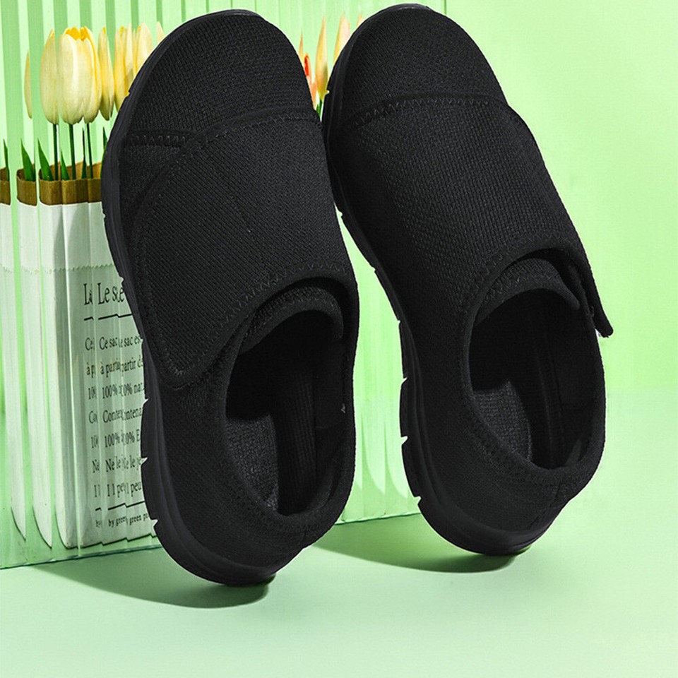 Men Women Diabetic Shoes Adjustable Closure Edema Shoes for Elderly