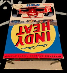 Danny Sullivan's Indy Heat NES gioco raro come nuovo CIB completo di scatola gioco Nintendo