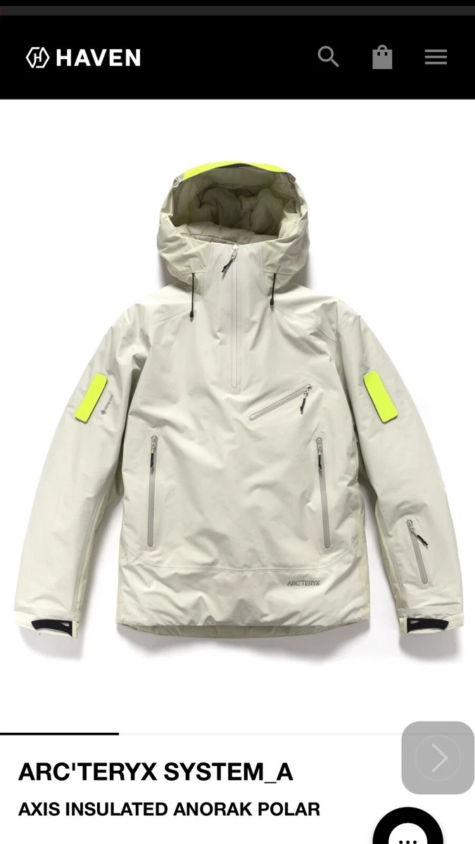 Arcteryx anorak best sale jacket