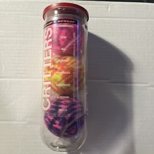 VINTAGE DUNLOP CRITTERS TENNIS BALLS ALL SURFACES BRAND NEW Sealed RARE Neon Fun
