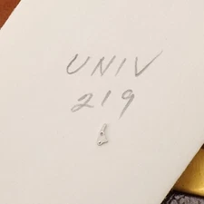 Universal Geneve Cal 219 Setting Set Lever Part #443 New Old Stock Watchmakers