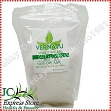 FLOWER OF SALT FLOR DE SAL CUYUTITLAN COLIMA 100% ORGANIC 1 LB LAGOON SALT