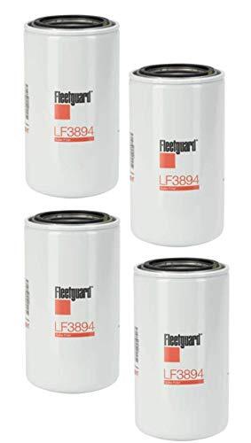 LF3894 Fleetguard Lube, Spin-On (Pack of 4)