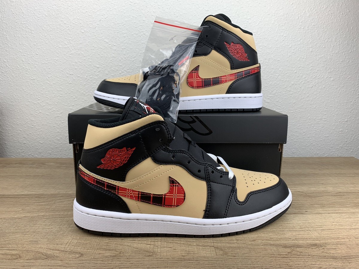 New Air Jordan 1 Mid “Tartan Swoosh” Mens Size 8.5 Shoes New Air Jordan 1 Mid “Tartan Swoosh” Mens Size 8.5 Shoes