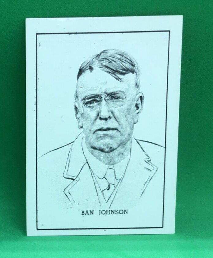 1950 Callahan Baseball Hall of Fame Byron Bancroft “Ban” Johnson eBay