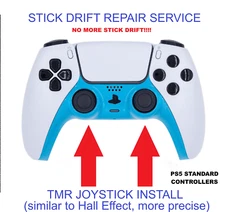 Repair Service - Playstation 5 PS5 Controller Stick Drift - TMR by Mail