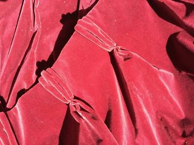 Large Deep Red Velvet Drapes Curtains Blinds Gumtree