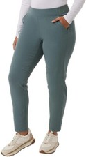 NWT 32 Degrees Women's Pull On Comfort Travel Pants Green Size M 55 FFF055