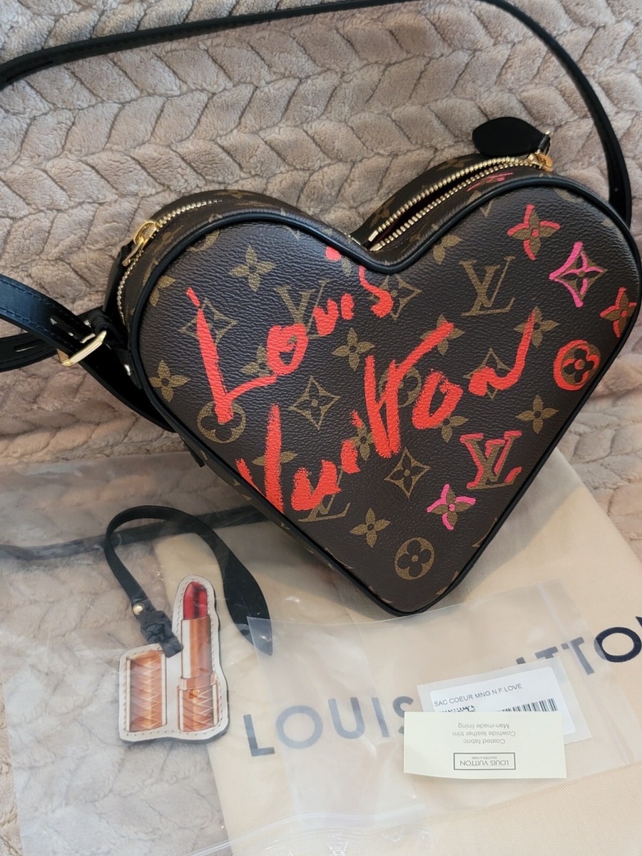 Louis Vuitton Coeur Heart Bag Game On Monogram in Coated Canvas