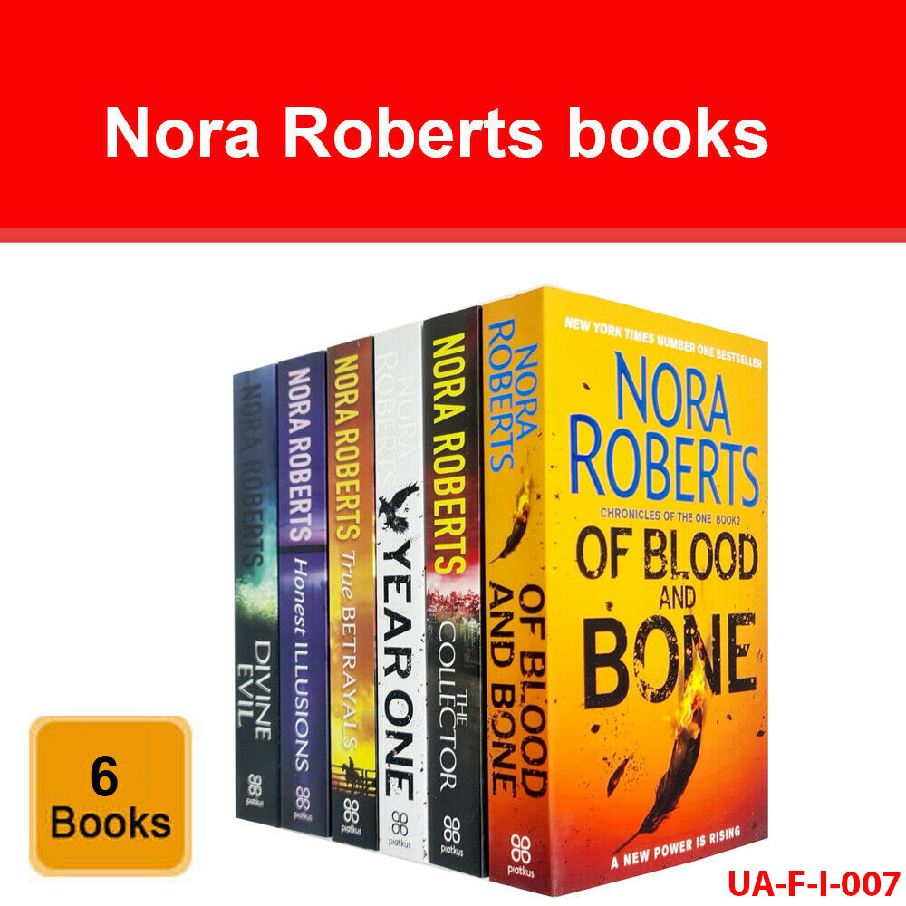Nora Roberts Collection 6 Books Set Of Blood and Bone, Collector, True Betrayals