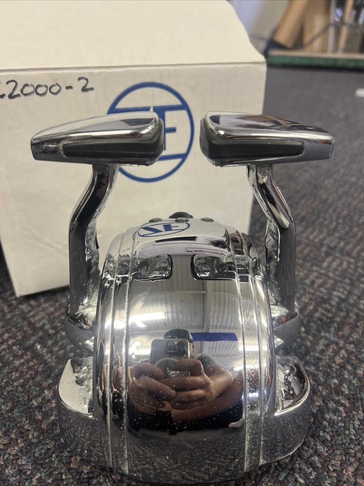 ZF MARINE ELECTRONIC CONTROL MC2000 TWIN CHROME eBay