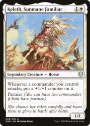 Keleth, Sunmane Familiar Foil Commander Legends #028/361