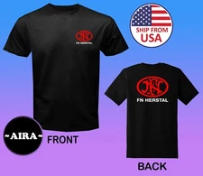 FN Herstal Firearms Guns Men's Black Size S-5XL