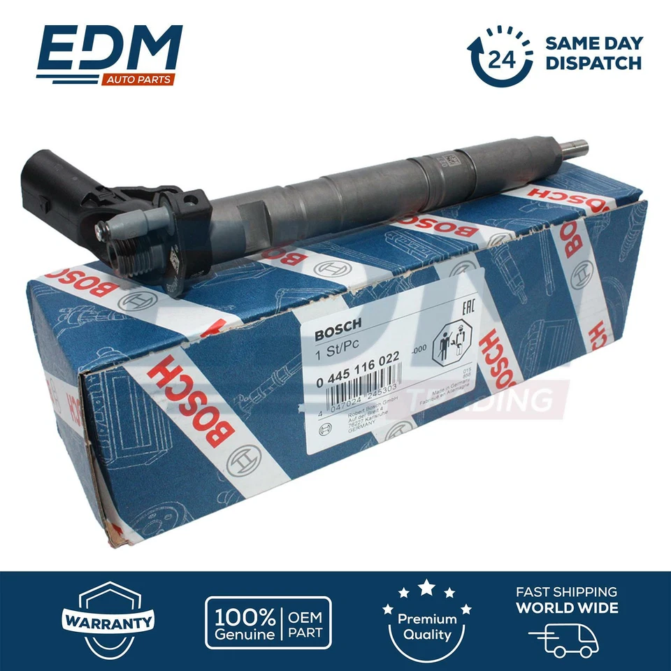 BOSCH Fuel Injector CR for Audi A4 A5 A6 Q5 Q7 VW Touareg 2.7 3.0TDI 059130277BE - Image 2 of 3