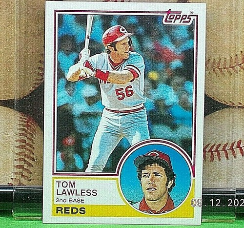 1983 TOPPS Baseball Card # 423 *** TOM LAWLESS *** Cincinnati Reds | eBay